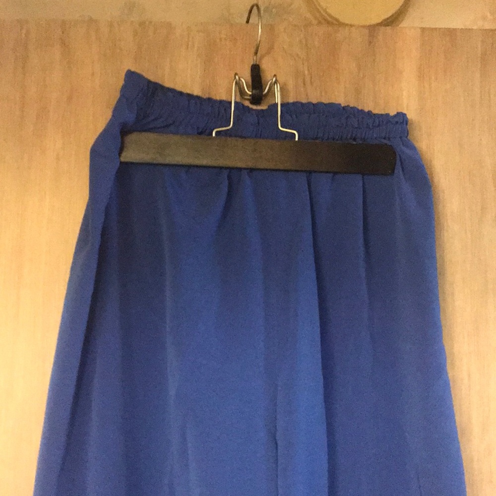 Mack and Mack pants. Medium. Tall. Blue.